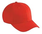 Blank Plain Hat/Cap-Baseball,Golf Fishing - Red
