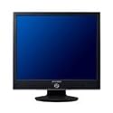 Hyundai ImageQuest N91S 48,3 cm (19 Zoll) TFT LCD-Monitor analog (Kontrast 700:1, 5ms Reaktionszeit) schwarz/silber