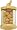 Mustard Seeds, Gold Plated Silver Charm by Rembrandt Charms