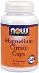 Magnesium Citrate Caps by NOW Foods - Minerals (500 mg - 120 Capsules)