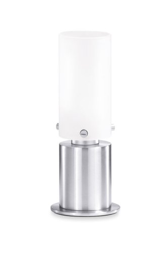 Zack 40661 SOLEADO oil lamp cylind. h. 7.49 2.36 inch Stainless Steel