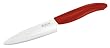 Kyocera Revolution Series 4-1/4-Inch Utility Knife, Red Handle