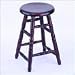 Hardwood Series SC 24 High Maple Round Saddle Seat Commercial Grade Counter Stool