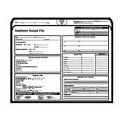 New-Quality Park 69999 - Employee Record Jackets, 
