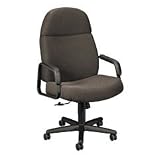 3500 Series Executive High Back Swivel/Tilt Chair, Black Frame/Gray Olefin - Same Day Shipping (orders by 3 pm), Next Day Delivery (in most cases)