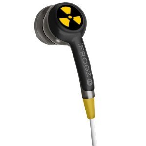 ifrogz Earpollution D-33 Noise Earbuds Black