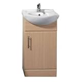 450mm Rigid Beech Vanity Unit