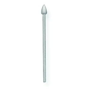 14K White Gold Cuff Link Stud Back