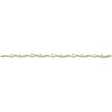 Univ Miami Canes/Hurricane Bracelet 7 5/8 (10kt)