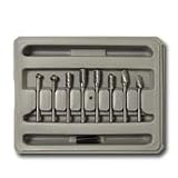 Astro Pneumatic 2182 8 Pc. Carbide Rotary Burr Set with 1/8 Shaft.