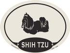 Shih Tzu Euro Decal2008