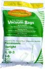 15 PANASONIC U, U-3 & U-6 MICROFILTRATION VACUUM BAGS