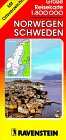 Norway & Sweden: Road Map with Separate Index 1:800,000 (Ravenstein International Maps)