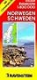 Norway & Sweden: Road Map with Separate Index 1:800,000 (Ravenstein International Maps)