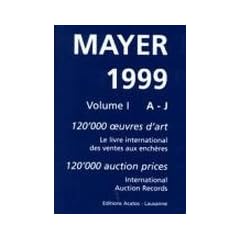 Mayer International Auction Records 1999
