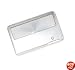Carson 2x LED Lighted Credit-Card size Magnifier, Batteries Included