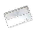 Carson 2x LED Lighted Credit-Card size Magnifier, Batteries Included