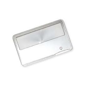 Carson MagniCard LED Lighted Credit Card Size Magnifier