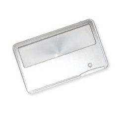 Carson 2x LED Lighted Credit-Card size Magnifier, Batteries Included