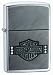 Harley Davidson Bar/Shield w/Crystal Accents Brushed Chr