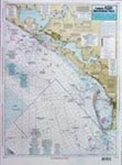 St. Joseph, St. Andrew & Choctawhatchee Bays, FL Nearshore Fishing Chart