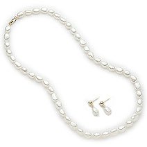 21TNRJzpJ3L 14k Yellow Gold Baroque Shape Pearl Set Review