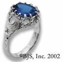 VilyaTM Ring - The Ring of ElrondTM in Sterling Silver -The Lord of the RingsTM Jewelry