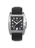 Timex Men's Classic Square Black Leather StrapWatch #T29391