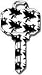 San Jose Sharks Schlage SC1 House Key