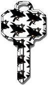 San Jose Sharks Schlage SC1 House Key