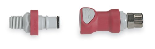 NS6 non-spill quick-disconnect insert, polypropylene, 3/8 NS6 non-spill quick-disconnect insert, polypropylene, 3/8