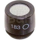 Shure R183B Omni replacement cartridge, black.