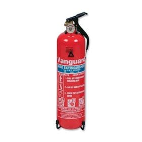 New , Guardian Fire Extinguisher Refillable Dry Powder for Class A and B and C 1Kg Ref VAN103