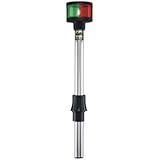 Perko 1612DP3BLK 17.375" Removable Bi-Color Marine Pole Light
