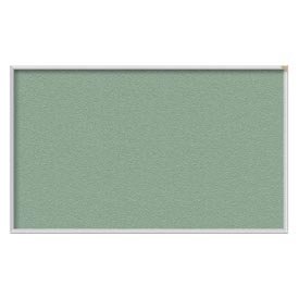 Ghent® 4'X6' Aluminum Frame Vinyl Tackboard - Mint