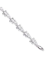 Sterling Silver Bears Bracelet QA8-7"