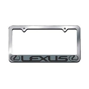 Lexus Chrome License Plate Frame with Logo