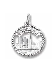 Chicago Skyline Charm