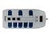 Technuity ERS300 Surge Protector, ER-S300, 8 Outlet,