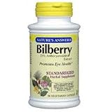 Bilberry Extract Standardized 90 Vegicaps from Nature's Answer