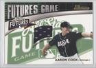 2003 Bowman Futures Game Gear Jersey Relics #AC - Aaron Cook