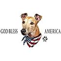 America-Greyhound Adult Long Sleeve T-Shirt
