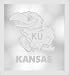 Kansas Jayhawks Beveled Wall Mirror