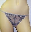 Natori 751002 microfiber and lace string bikini in Amethyst and haze Sizes S - XL Coordinating bra available