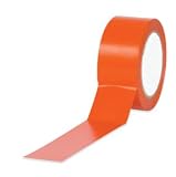 BOXT9336O - 3 x 36 yds. Orange Solid Vinyl Safety Tape