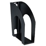 Regeneration Plastic Magazine File, Black RUB86026