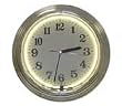 Sun Yellow Neon Clock - Sliver Frame