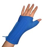 Neoprene Wrist Splint With Abducted Thumb, Left Wrist