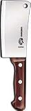 Cleaver, Household, 6 x 3 in., 1 lb., Rosewood Handle