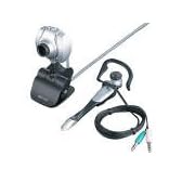 BUFFALO BWC-35H01/SV Webカメラ ヘッドセット付モデル